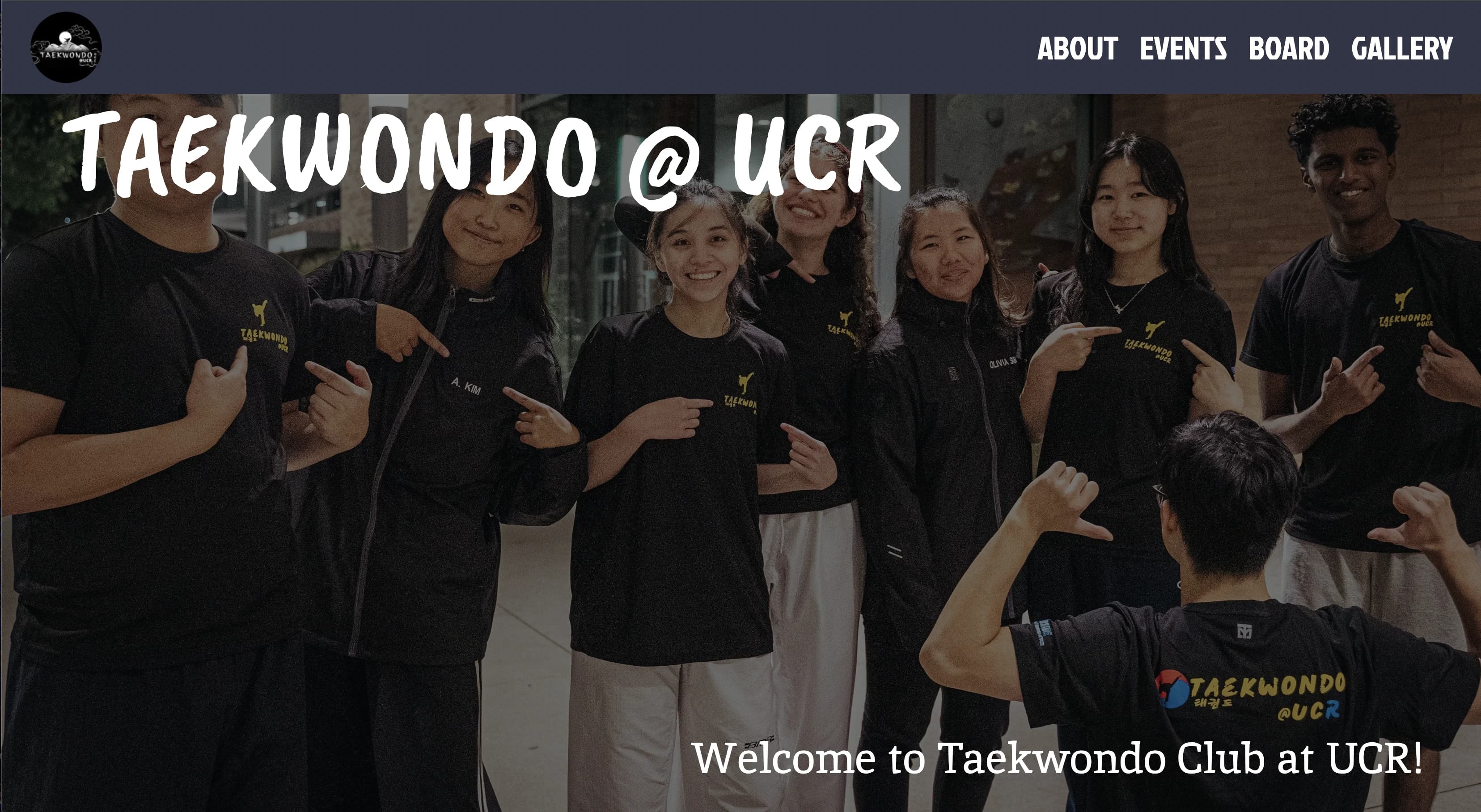 Picture of The Taekwondo @ UCR Website